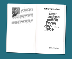Buchlayout Eine zeitgemäße Form der Liebe 